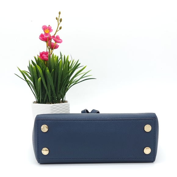 ⚠️LAST 1⚠️ Michael Kors Hamilton MD Crossbody Satchel Blue - Picture 4 of 9